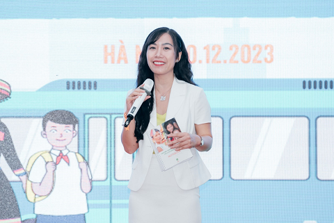 Bà Nguyễn Phương Linh - Viện trưởng Viện Nghiên cứu Quản lý Phát triển bền vững MSD Vietnam phát biểu tại hội thảo